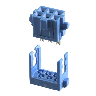 1658526-1 by TE Connectivity AMP Connectors - CONNECTOR RECPT 6POS IDC 28-30AWG GOLD
