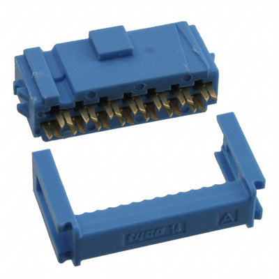 1658527-5 by TE Connectivity AMP Connectors - CONNECTOR RECPT 14P IDC 26-28AWG GOLD