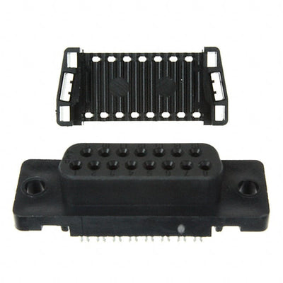 1658614-3 by TE Connectivity AMP Connectors - CONNECTOR D-SUB RCPT 15POS IDC