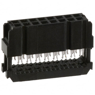 1658620-3 by TE Connectivity AMP Connectors - CONNECTOR RECPT 16P IDC 26-28AWG GOLD