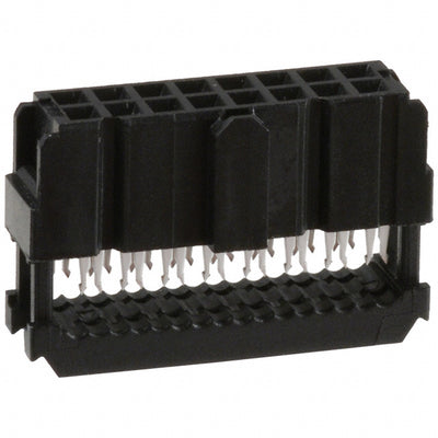 1658621-3 by TE Connectivity AMP Connectors - CONNECTOR RECPT 16P IDC 26-28AWG GOLD