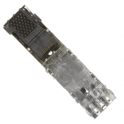 1658628-1 by TE Connectivity AMP Connectors - CONNECTOR SFP RCPT W/CAGE 2X1 40P R/A