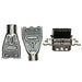 748468-1 by TE Connectivity AMP Connectors - CONNECTOR D-SUB HD HOUSING PLUG 15POS