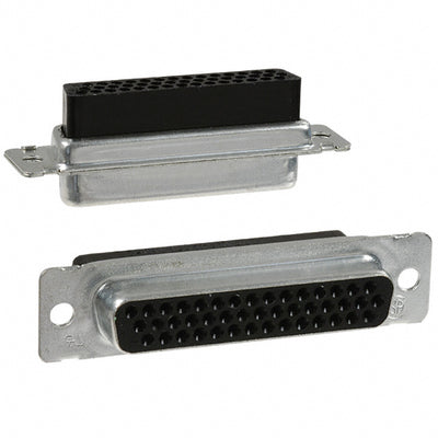 748567-1 by TE Connectivity AMP Connectors - CONNECTOR D-SUB HD HOUSING RCPT 44POS