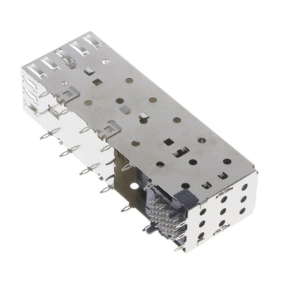 1658859-2 by TE Connectivity AMP Connectors - CONNECTOR SFP RCPT W/CAGE 2X1 40P R/A