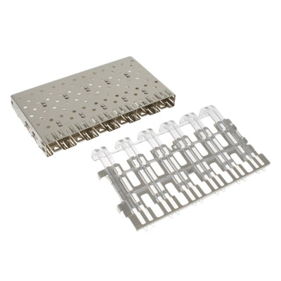 1658939-3 by TE Connectivity AMP Connectors - CONNECTOR SFP CAGE 1X6 PRESS-FIT R/A