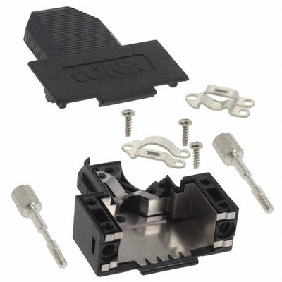 165X00789XE by Conec - CONNECTOR BACKSHELL 15POS 45DEG SHLD
