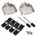165X02619X by Conec - CONNECTOR BACKSHELL 15POS 180DEG SHLD