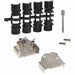 165X02689XE by Conec - CONNECTOR BACKSHELL 9P 45DEG SHLD SLV