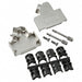 165X02699X by Conec - CONNECTOR BACKSHELL 15POS 45DEG SHLD