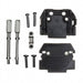 165X10139XE by Conec - CONNECTOR BACKSHELL 9POS 180DEG BLACK