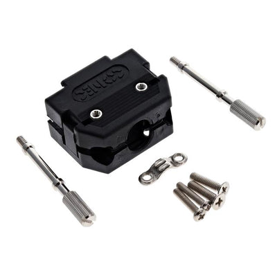 165X10139X by Conec - 9 POS HOOD WITH JACK SCREWS