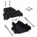 165X10149X by Conec - CONNECTOR BACKSHELL 15POS 180DEG BLK