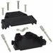 165X10159XE by Conec - CONNECTOR BACKSHELL 25POS 180DEG BLK
