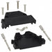 165X10159X by Conec - CONNECTOR BACKSHELL 25POS 180DEG BLK