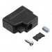 165X10389X by Conec - CONNECTOR BACKSHELL 9POS 180DEG BLACK