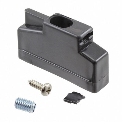 165X10409X by Conec - CONNECTOR BACKSHELL 25POS 180DEG BLK