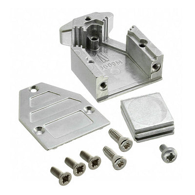 165X10819X by Conec - CONNECTOR BACKSHELL 9P 30DEG SHLD SLV