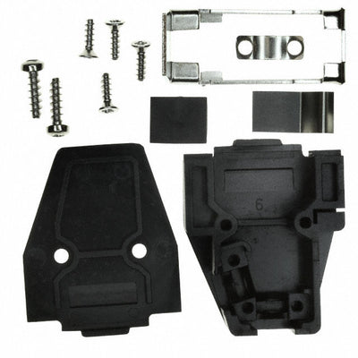 165X11279XE by Conec - CONNECTOR BACKSHELL 9P 45/180DEG BLK