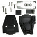 165X11279XE by Conec - CONNECTOR BACKSHELL 9P 45/180DEG BLK