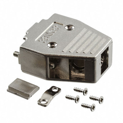 165X11319XE by Conec - CONNECTOR BACKSHELL 9P 45/180DEG SHLD