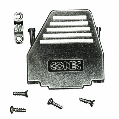 165X11329XE by Conec - CONNECTOR BACKSHELL 15P 45/180DEG SHD