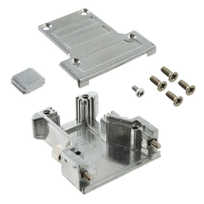 165X11619X by Conec - CONNECTOR BACKSHELL 15P 90/180DEG SHD