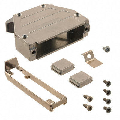 165X11679X by Conec - CONNECTOR BACKSHELL 25P 40/180DEG SHD