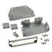 165X11699X by Conec - CONNECTOR BACKSHELL 50P 40/180DEG SHD