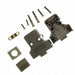 165X11869XE by Conec - CONNECTOR BACKSHELL 9POS 180DEG GRAY