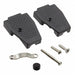 165X13019X by Conec - CONNECTOR BACKSHELL 9P 45/180DEG BLK
