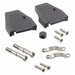 165X13029X by Conec - CONNECTOR BACKSHELL 15P 45/180DEG BLK