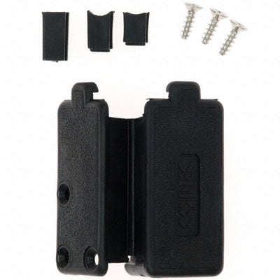165X13219XE by Conec - CONNECTOR BACKSHELL 9P 90/180DEG BLK