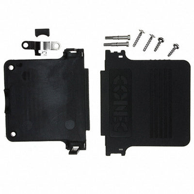 165X13409XE by Conec - CONNECTOR BACKSHELL 50POS 180DEG BLK