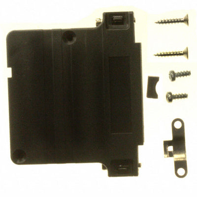 165X13449XE by Conec - CONNECTOR BACKSHELL 37POS 90DEG BLACK