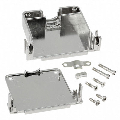 165X13499X by Conec - CONNECTOR BACKSHELL 37POS 180DEG SHLD