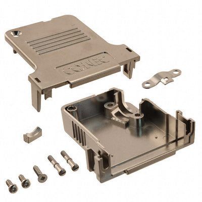 165X13539X by Conec - CONNECTOR BACKSHELL 25POS 45DEG SHLD