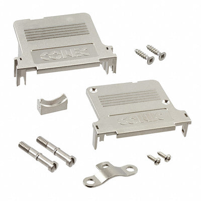 165X13549X by Conec - CONNECTOR BACKSHELL 37POS 45DEG SHLD