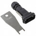 165X15119X by Conec - CONNECTOR BACKSHELL 9POS 180DEG BLACK