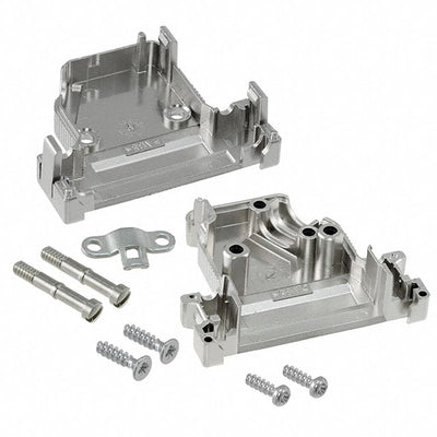 165X16469X by Conec - CONNECTOR BACKSHELL 15POS 45DEG SHLD