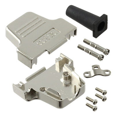 165X17419X by Conec - CONNECTOR BACKSHELL 15POS 180DEG SHLD