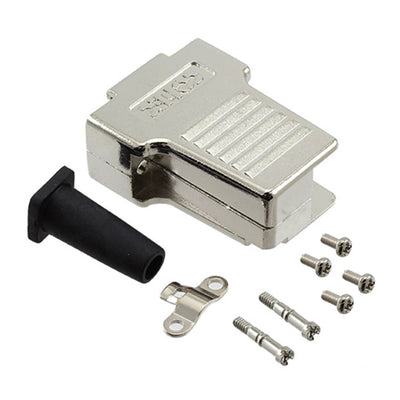 165X17559X by Conec - CONNECTOR BACKSHELL 9POS 45DEG SHLD