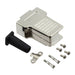 165X17559X by Conec - CONNECTOR BACKSHELL 9POS 45DEG SHLD