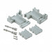 165X17889X by Conec - CONNECTOR BACKSHELL 2POS 180DEG GRAY