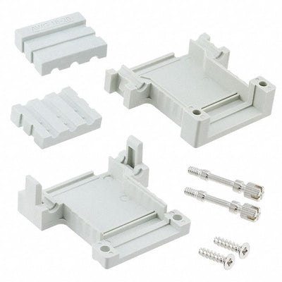 165X17999X by Conec - CONNECTOR BACKSHELL 3POS 180DEG GRAY