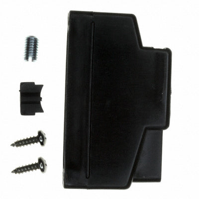 165X10409XE by Conec - CONNECTOR BACKSHELL 25POS 180DEG BLK