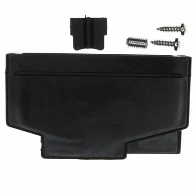 165X10429XE by Conec - CONNECTOR BACKSHELL 50POS 180DEG BLK