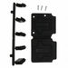 165X13239XE by Conec - CONNECTOR BACKSHELL 25P 90/180DEG BLK