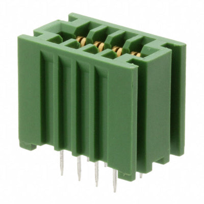 166087-4 by TE Connectivity AMP Connectors - CONNECTOR EDGE DUAL FMALE 8POS 0.100