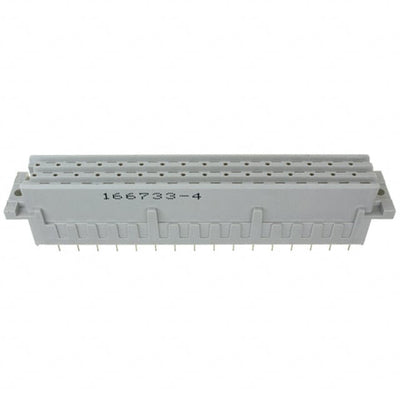 166733-1 by TE Connectivity AMP Connectors - CONNECTOR DIN RCPT 48POS PNL MNT GOLD